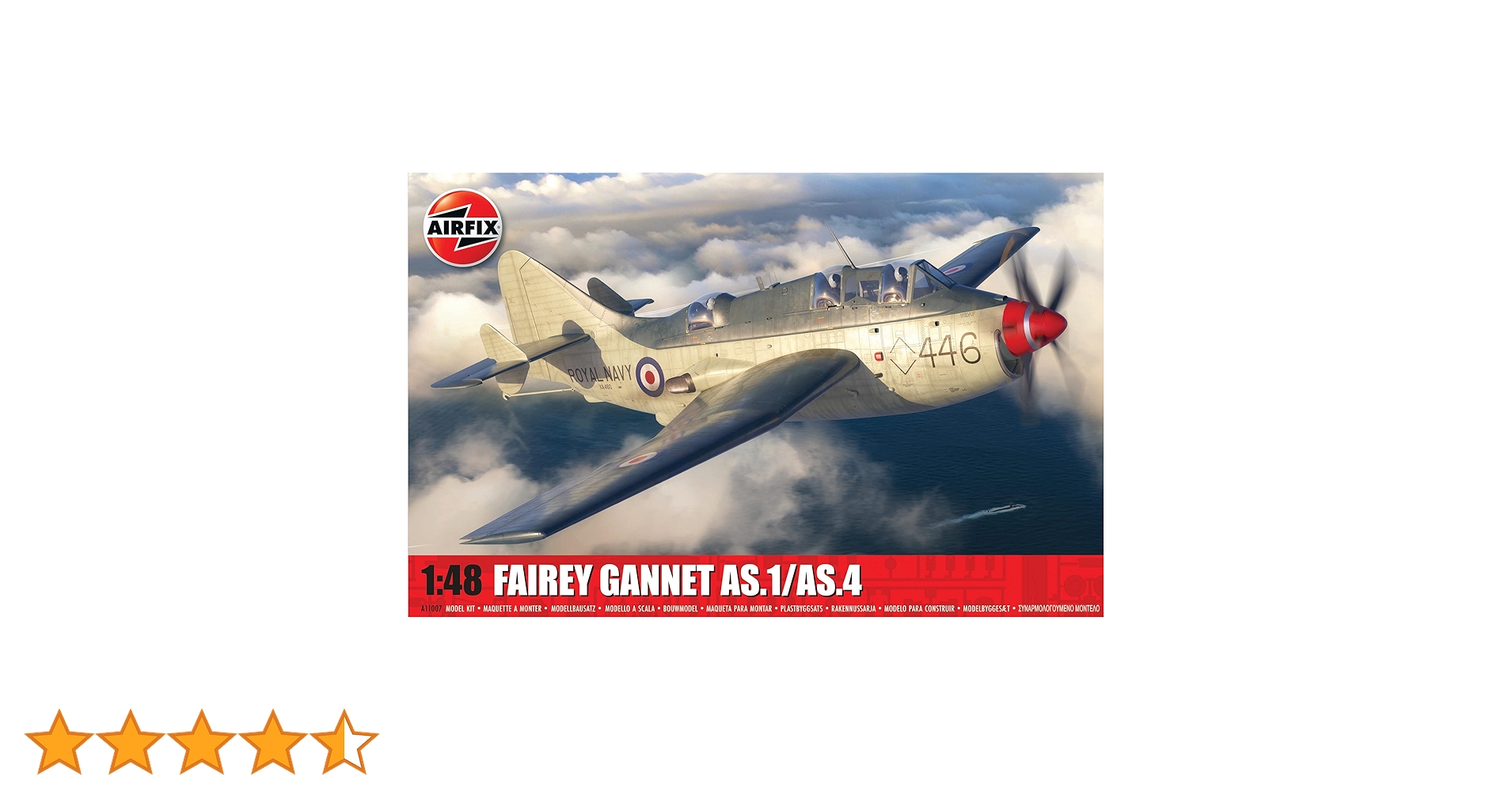 AFFIX - 1/48 フェアリー ガネット AS.1/AS.4 プラモデル(AIRA11007) AIRFIX(エアフィックス) Amazon | エアフィックス 1/48 フェアリーガネット AS.1/AS.4